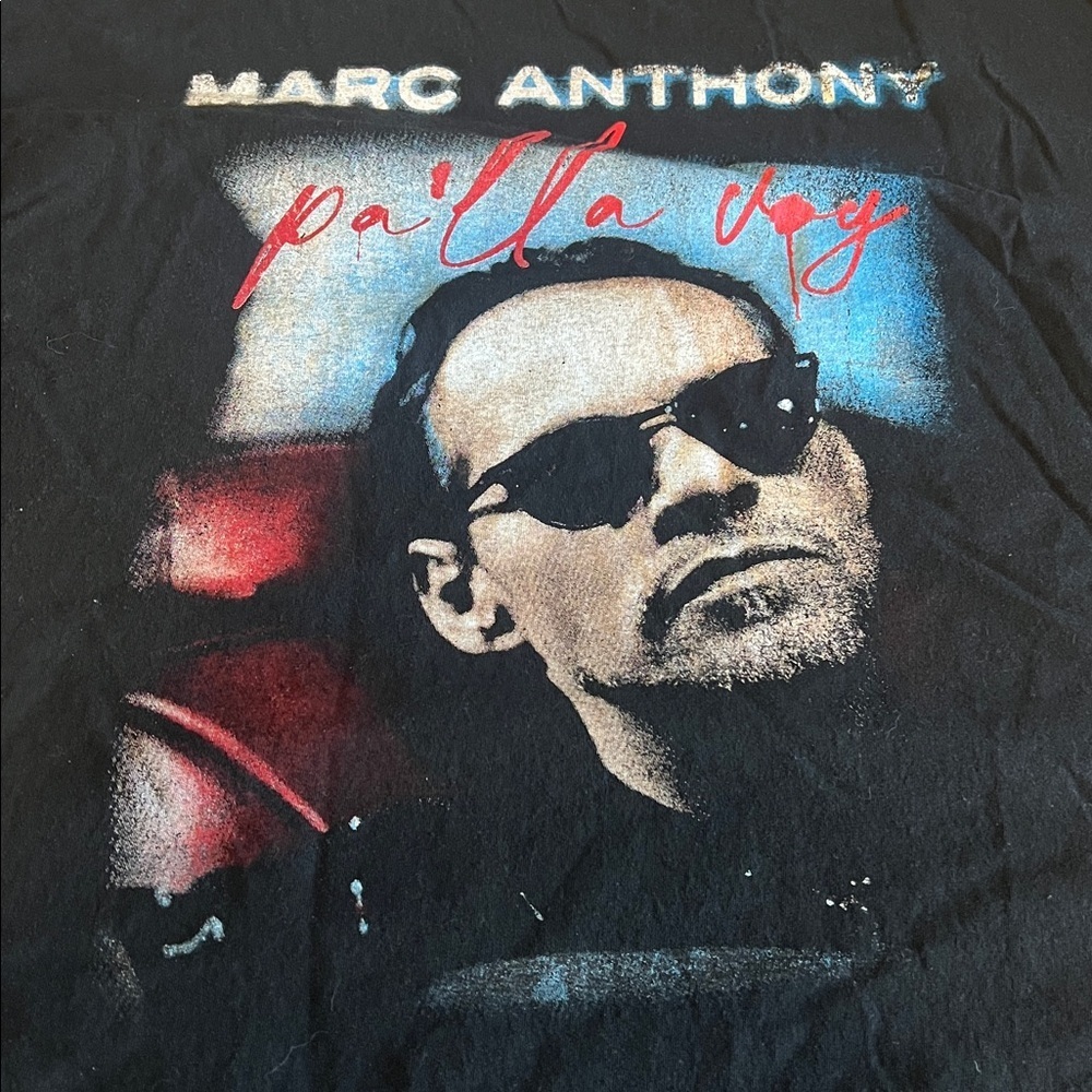 Marc Anthony Tour Graphic TShirt Black Size XL